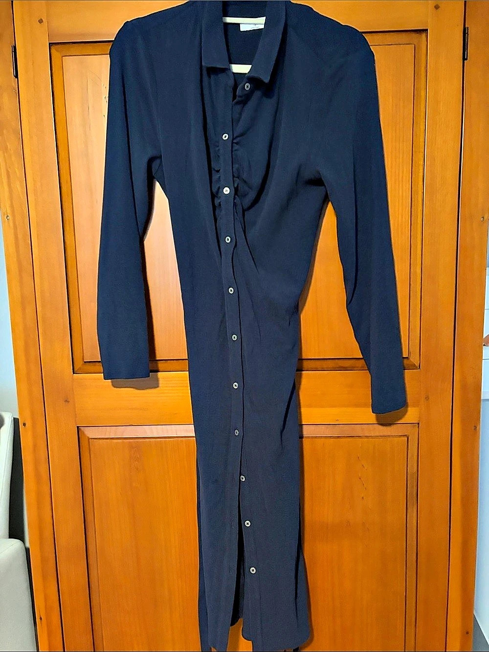 UNTUCKit Ramona Dress Midi Dress Navy Size 14 Like New
